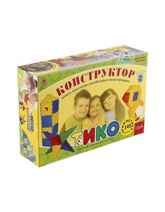 Конструктор ТИКО "Арифметика" 145 деталей цветная коробка Рантис 2774