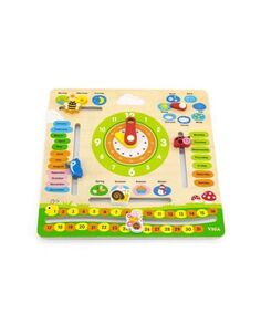 Игровой модуль "Календарь" в коробке 44538 Viga
