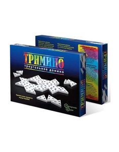 Игра Нескучные игры "Тримино" (треугольное домино) арт.7059 /14