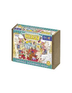 Фигурный деревянный пазл "FUN ART collection" Цирк 8328 Нескучные игры