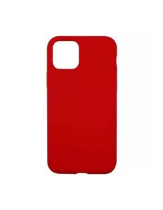 Чехол накладка силикон с микрофиброй Auckland для iPhone 11 (6.1") with 4 sides, красный