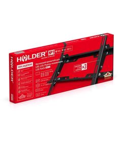 Кронштейн для телевизора Holder T4624-B черный 32"-55" макс.40кг настенный наклон