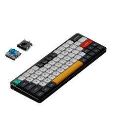 Клавиатура Nuphy AIR60 Blue Switch Black (AIR60-SG2-F)