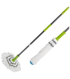 Швабра для пола "ТВИСТ лайт" с насадкой из микрофибры Рыжий Кот