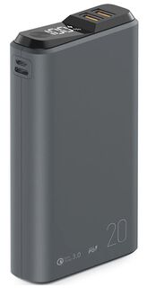 Внешний аккумулятор Olmio QS-20, 20000mAh, midnight