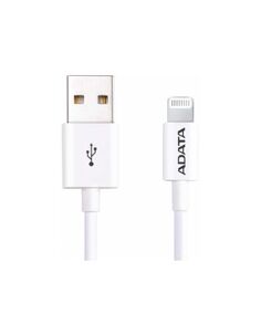 Кабель A-DATA Lightning-USB iPhone, iPad, iPod (сертифицирован Apple) 1м, White AMFIPL-1M-CWH