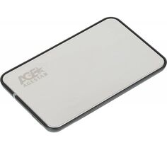 Внешний корпус для HDD/SSD AgeStar 3UB2A8S-6G SATA III пластик/алюминий серебристый 2.5"