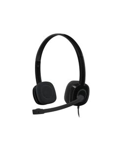 Наушники Logitech Headset H151 Stereo black (981-000590)