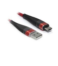 Кабель CBR USB - microUSB 2.1A 1m CB 500 Red