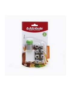 Мешок кондитерский + 8 насадок Attribute Gadget Viva AGV076 Grey