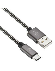 Кабель Digma TYPE-C-1.2M-BRAIDED-G USB (m)-USB Type-C (m) 1.2м черный