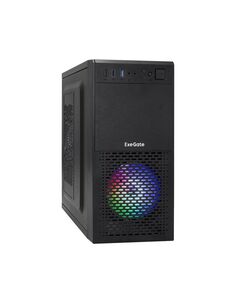 Корпус ExeGate Minitower mEVO-7807 черный (EX292981RUS)