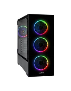 Корпус ExeGate Miditower i3 MAX-PPH600 черный (EX295115RUS)