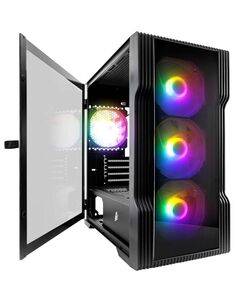Корпус 1stPlayer TRILOBITE T3-G Black (T3-G-BK-4F1)