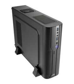 Корпус AeroCool Miditower "Cs-101 Black" черный 400W (EN54722)