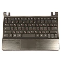 Клавиатура для Samsung N230 (Keyboard+Palmrest+Touch PAD+Loudspeaker) RU, Black Noname