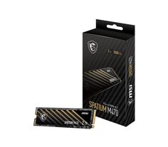 Накопитель SSD MSI Spatium M470 PCIe 4.0 NVMe M.2 2TB (SPATIUM M470 PCIe 4.0 NVMe M.2)