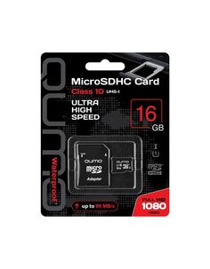 Карта памяти Qumo MicroSD 16Gb CL10 UHS-I QM16GMICSDHC10U1