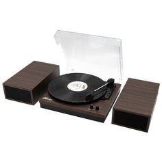 Проигрыватель виниловых дисков RITMIX LP-340B Dark wood