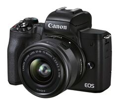 Цифровой фотоаппарат Canon EOS M50 Mark II kit 15-45 IS STM Black