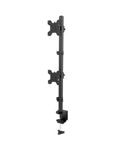 Кронштейн для мониторов ЖК Buro M063 черный 15"-32" макс.8кг крепление к столешнице поворот и наклон