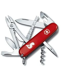 Нож Victorinox Angler, 91 мм, 19 функций, красный