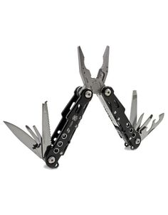 Мультитул Stinger MT-MQ007-BK, чёрный, 9 инструментов, нейлоновый чехол