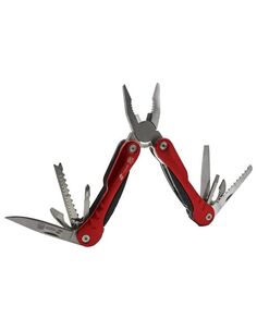 Мультитул Stinger MT-801AB, красный, 9 инструментов, нейлоновый чехол