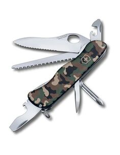 Нож Victorinox Trailmaster One Hand, 111 мм, 12 функций, камуфляжный