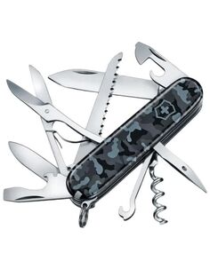 Нож Victorinox Huntsman, 91 мм, 15 функций, морской камуфляж