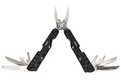 Мультитул Stinger, 105x40 мм, 13 функций, нержавеющая сталь, чёрно-серебристый, нейлоновый чехол MT-8230B Leatherman