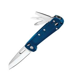 Мультитул Leatherman Free К2, 8 функций, синий 832898