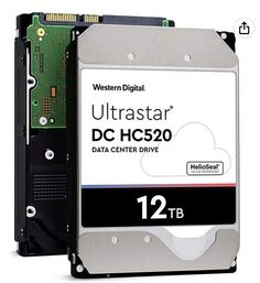 Жесткий диск HGST Ultrastar HDD 3.5" SATA-III 12TB (HUH721212ALE600) WD