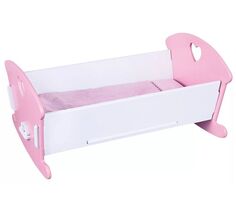 Кроватка для куклы в коробке в комплекте подушка, матрас VIGA VG59511