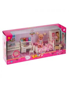 Кукла в спальне в коробке Defa Lucy 8413 Noname