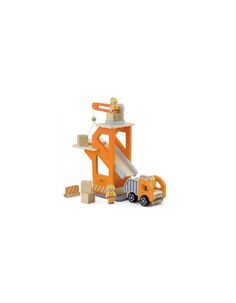 Набор Стройка (кран,машина,фигурки,кубики) в кор. VIGA 51616