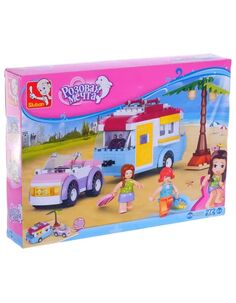 Конструктор "Пляжные выходные" (272дет) SLUBAN М38-В0606