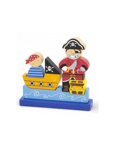 Магнитный 3D Пазл"Пираты"10 дет.в коробке VIGA VG50077