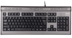 Клавиатура A4Tech KLS-7MUU серебристый/черный
