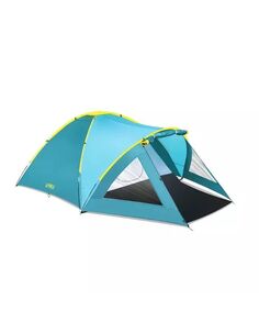 Палатка кемпинговая трехместная Bestway Activemount 3 Tent 68090, бирюзовый