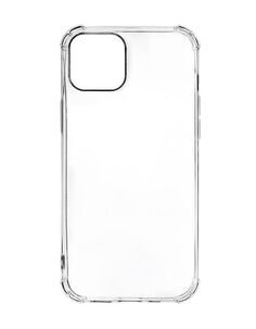 Клип-кейс PERO силикон для Apple iPhone 15 Plus прозрачный усиленный ПЕРО