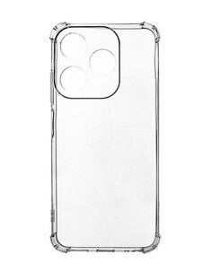 Клип-кейс PERO силикон для Tecno Spark 10 / 10C прозрачный усиленный ПЕРО