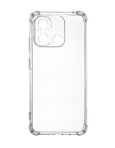 Клип-кейс PERO силикон для Xiaomi Redmi 12C прозрачный усиленный ПЕРО