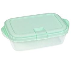 Контейнер для СВЧ Push 0.9л мятный VIOLET V4920941