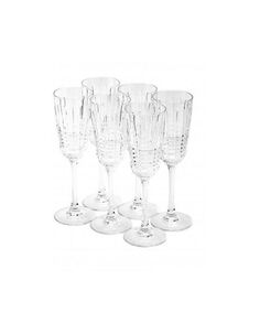 Набор бокалов для шампанского RENDEZ-VOUS 6шт 170мл LUMINARC CRISTAL DARQUES Q4351 Crystalex