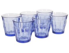 Набор стаканов французских PICARDIE MARINE 6шт 310мл DURALEX 1028BB06A0111