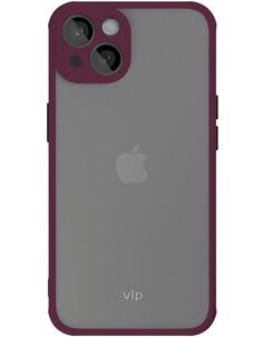 Чехол защитный vlp Matte Case для iPhone 13, марсала