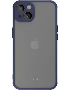 Чехол защитный vlp Matte case для iPhone 13, темно-синий