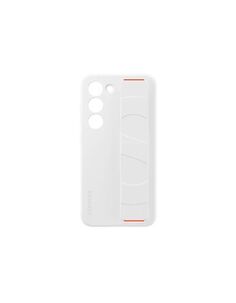 Чехол Samsung для Galaxy S23 Silicone Grip Cover (EF-GS911TWEGRU) white