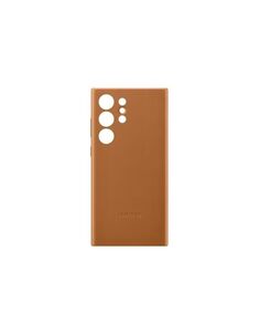 Чехол-накладка Samsung Leather Cover для Samsung Galaxy S23 Ultra коричневый (EF-VS918LAEGRU)